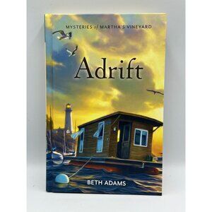 Adrift Beth Adams Mysteries Of Marthas Vineyard 2017 Paperback Fiction Pre-Owned